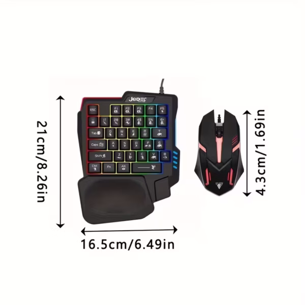 mouse 1 Set de Teclado Mecánico